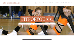 Desktop Screenshot of fitforyou.cz