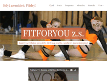 Tablet Screenshot of fitforyou.cz